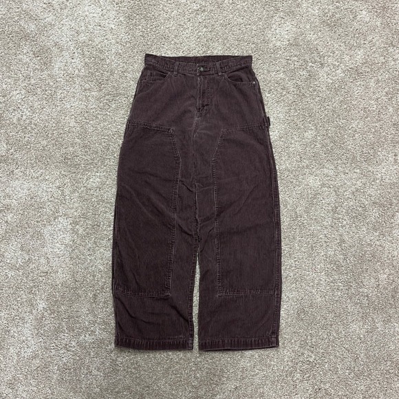 No Boundaries Corduroy Carpenter Pants Brown Size 30x31 (Act 30x29) Workwear - Picture 1 of 6